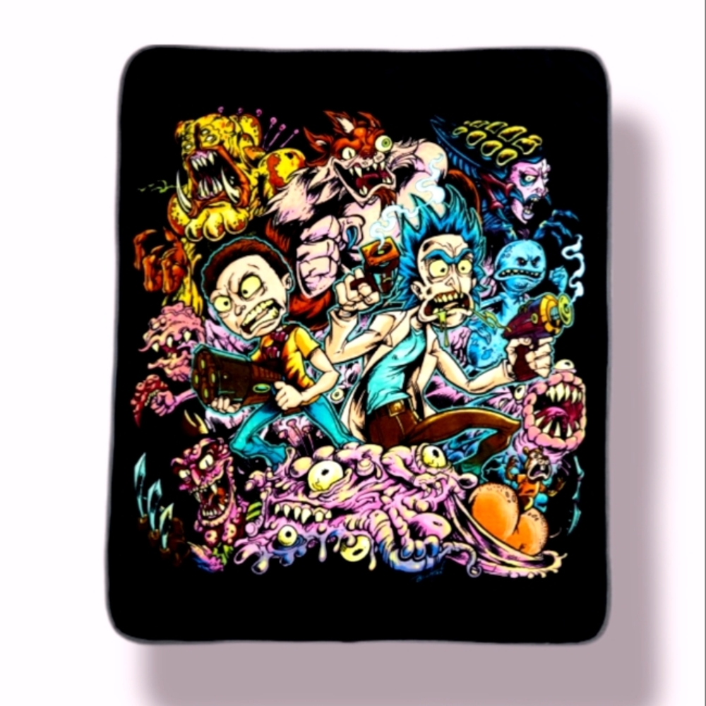 Rick & Morty Surreal Throw